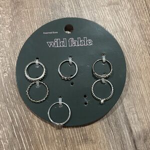 Wild Fable Silver Rings